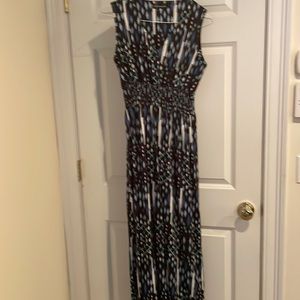 Fun maxi in shades of blue